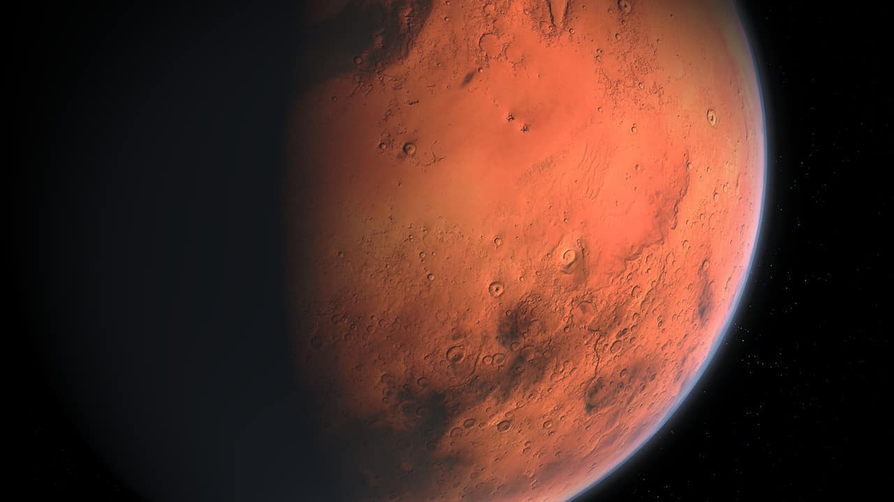 Krater na Marsie zmienił swój wygląd